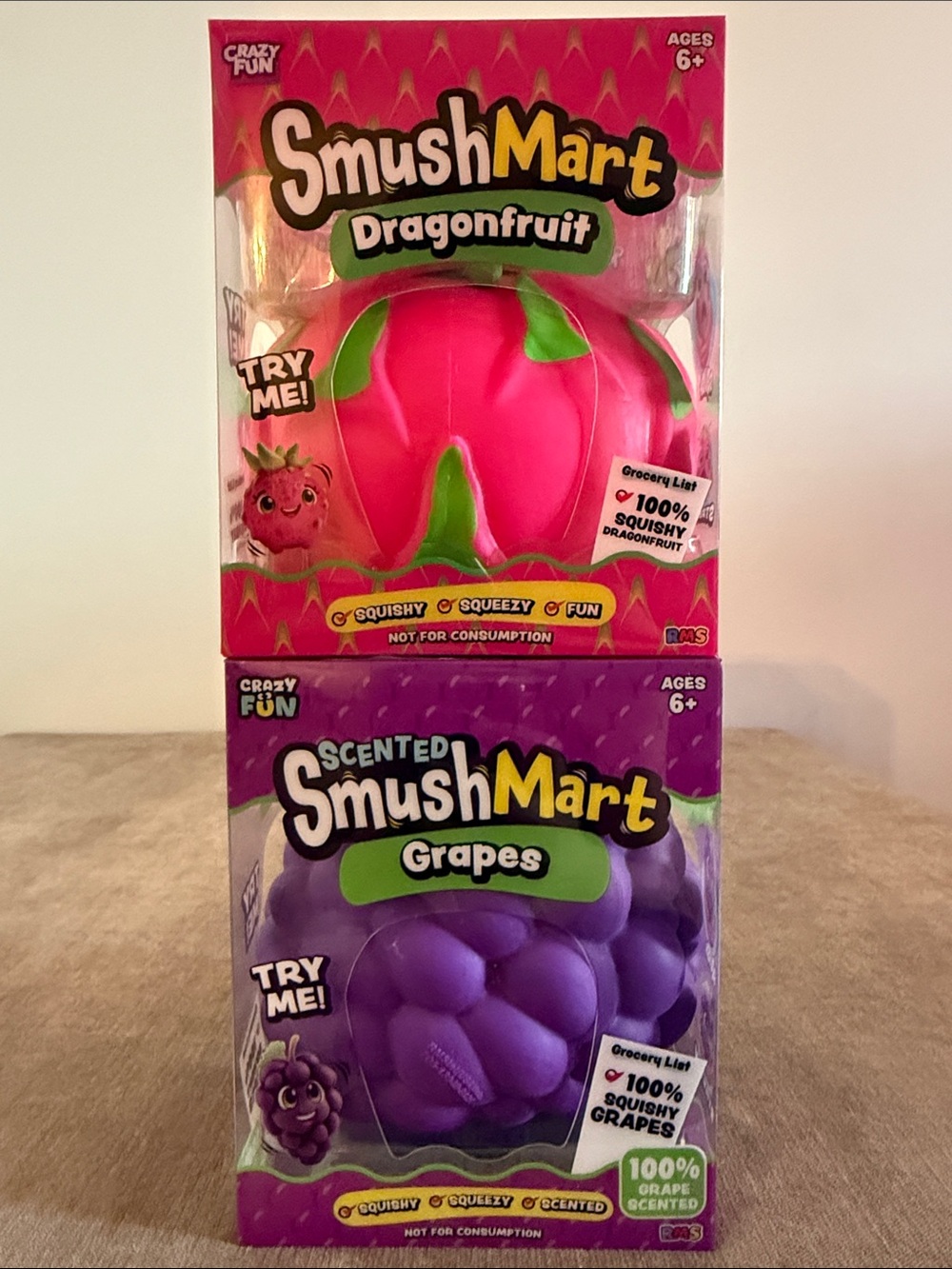 SmushMart Dragonfruit & Scented Grapes | New